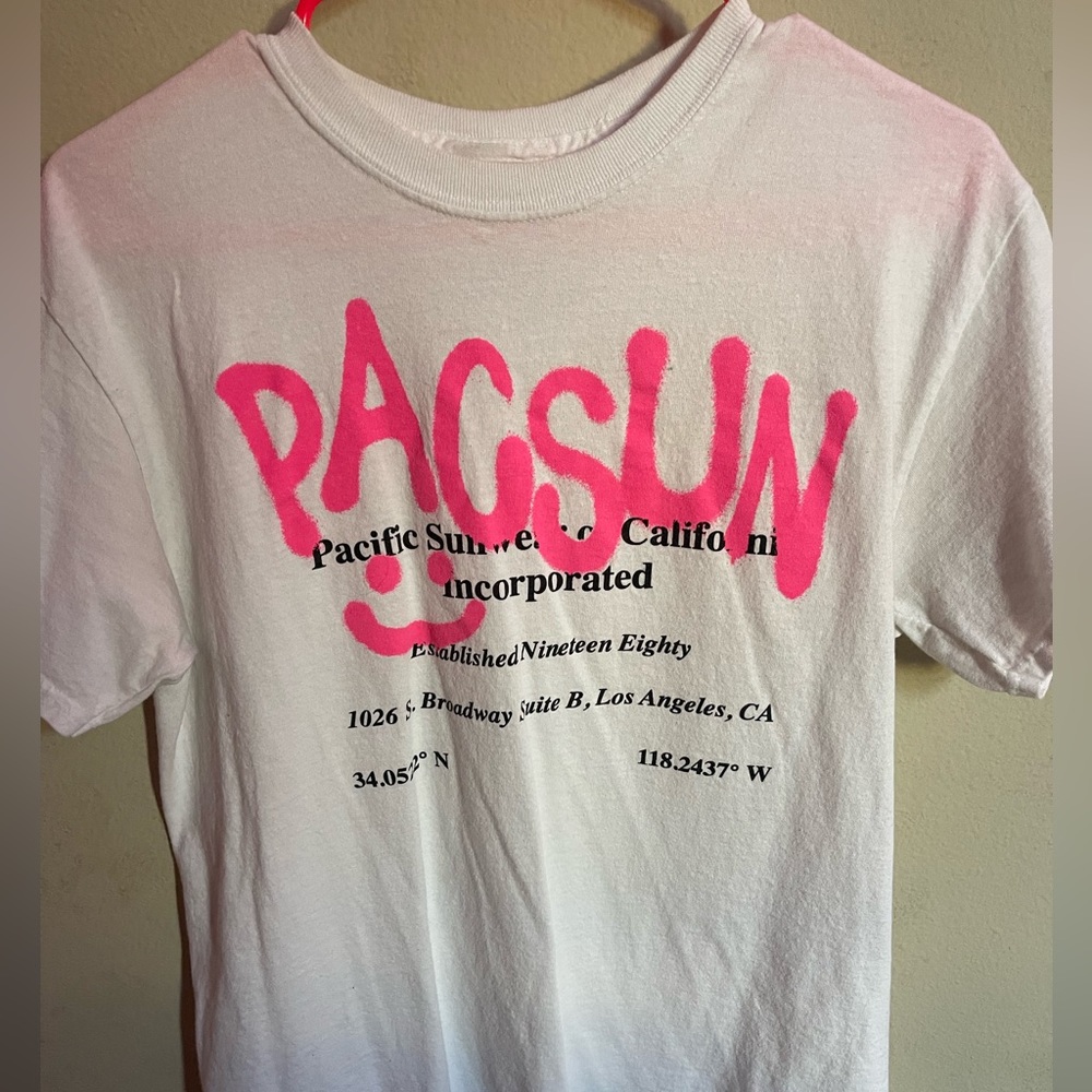 pacsun graffiti tee